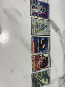 Pokemon Lot Of 5 English And Japanese Cards. - Image 1