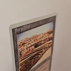 Magic: The Gathering Strip Mine Core Set 4th Edition Land Card Regular 1995 - Image 4