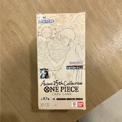 Bandai One Piece Card Game Anime 25th Collection Special Edition Japanese Box - Image 1