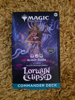 Magic: The Gathering - Lorwyn Eclipsed Commander Deck - Blight Curse - NEW - Image 1