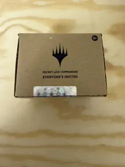 Magic the Gathering Secret Lair Commander Deck: Everyone's Invited - New/Sealed - Image 1