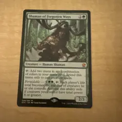 Shaman of Forgotten Ways Dragons of Tarkir Regular NM - Image 1
