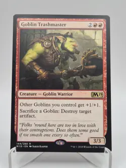 Goblin Trashmaster (M19 144) - MTG: Core Set 2019 - NM/M - Image 1