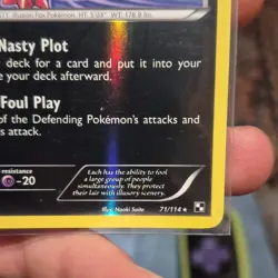 Pokemon Zoroark Holo Rare Reverse Holo Black & White 71/114 2011 HP 100 - Image 4