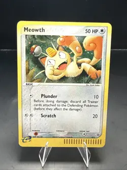Pokemon Meowth 013 Holo Black Star Promo Pokemon - Image 2