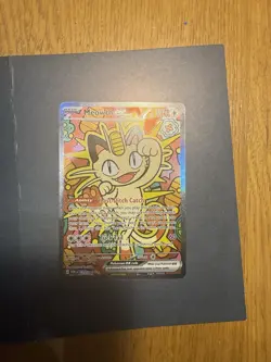 Pokemon Meowth ex Perfect Order 121/088 Special Illustration Rare SIR Pack Fresh - Image 1