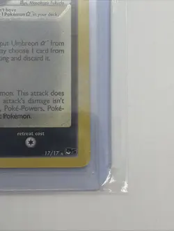 Pokemon TCG Umbreon Gold Star 17/17 Celebrations Classic Collection Holo NM - Image 3