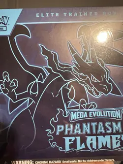 Pokemon Elite Trainer Box Mega Evolution Phantasmal Flames Charizard English - Image 3