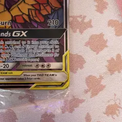 Pokemon Moltres & Zapdos & Articuno GX SM210 Promo TAG TEAM GX Full Art Holo - Image 5