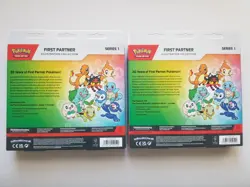 Pokemon First Partner Illustration Collection Series 1 - Lot of 2 SEALED New - Image 2