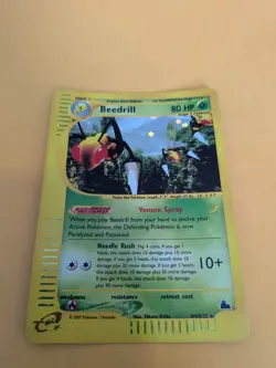 Beedrill H4/H32 Skyridge Holo Rare 80 HP 2003 The Pokemon Company - Image 1