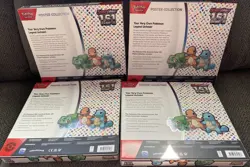Pokemon Scarlet & Violet 151 Poster Collection 4x Promo Boxes Bulbasaur Charman… - Image 1