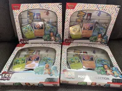 Pokemon Scarlet & Violet 151 Poster Collection 4x Promo Boxes Bulbasaur Charman… - Image 2