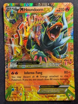 Mega Houndoom EX - 22/162 XY Breakthrough (Pokemon) MP - Image 1