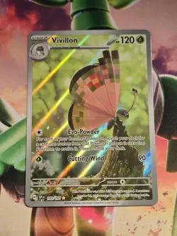 Vivillon 193/191 Illustration Rare Surging Sparks Pokemon Near Mint - Image 1