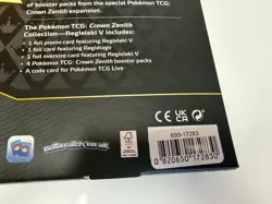 Pokemon TCG Crown Zenith Regieleki V Collection Box Set | Sealed - Image 5