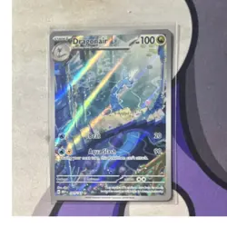 Pokemon Dragonair Illustration Rare Holo SV151 181/165 HP100 English TCG - Image 1