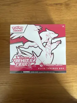 POKEMON CENTER ETB WHITE FLARE ELITE TRAINER BOX NEW CENTRE SEALED - Image 1