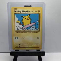 Pokemon Surfing Pikachu 111/108 Evolutions Secret Rare Regular Basic 50 HP Surf - Image 1
