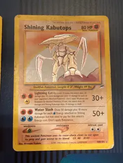 Pokemon Shining Kabutops 108/105 Neo Destiny Holo - Image 2