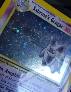 LP - Sabrina's Gengar 1st Edition 014/132 Gym Heroes Holo Rare Grail Pokemon - Image 3