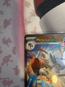 2025 Pokemon Mega Evolution Special Illustration Rare Mega Lucario ex 179/132 - Image 2