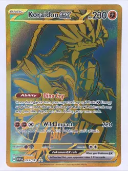 Koraidon ex ⭐ 245/091 Holo Hyper Rare Paldean Fates 2024 Pokemon NM - Image 1