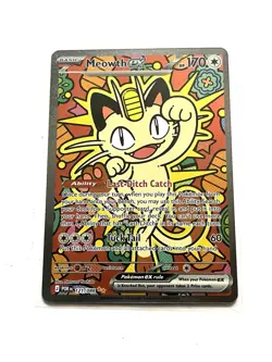Pokemon Meowth EX SIR Perfect Order 121/088 - Image 1