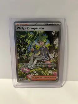 Wally's Compassion 186/132 Pokemon Mega Evolution SIR - Image 1