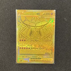 Pokemon Mega Zygarde EX Gold Secret Rare Full Art Foil Perfect Order - Image 3