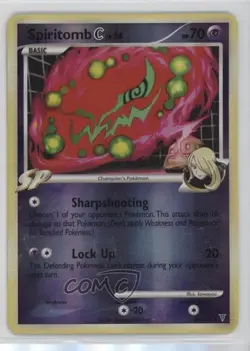 Spiritomb Reverse Foil Pokemon Platinum Supreme Victors #84 2009 - Image 1
