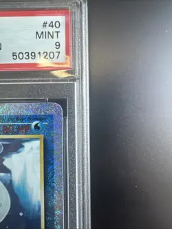 2002 POKEMON LEGENDARY COLLECTION #40 DEWGONG-REVERSE FOIL PSA 9 - Image 3