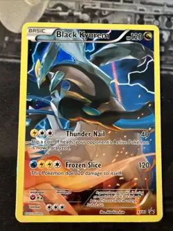Pokemon TCG Black Kyurem XY80 - Image 1