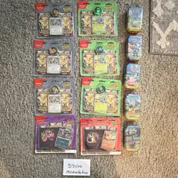 Pokemon Ascended Heroes Sealed Lot (28 Packs) 2X Tech Sticker,5 Tins, 6X 2 packs - Image 1