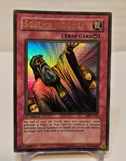 Solemn Judgment MRD-127 Ultra Rare 1st Edition Yugioh 1565 - Image 1