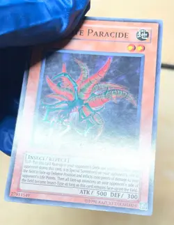 MP Yu-Gi-Oh Paracite Paracide Holo PSV-003 Super Rare Unlimited Edition - Image 5