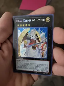 Yugioh Tiras, keeper of Genesis GENF-EN044 1st Secret (NM) - Image 1