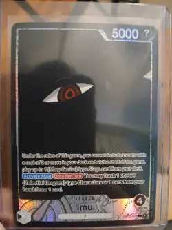 Imu OP13-079 Alt Art Leader (L*) Carrying on His Will ONE PIECE ENGLISH - NM Eng - Image 1