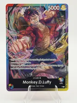 Monkey.D.Luffy (Release Event Leader) - One Piece TCG - English NM Promo - Image 1