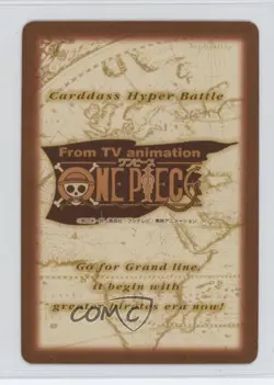 2000 Data Carddass One Piece Hyper Battle Sixth Stage Japanese Monkey D Dragon - Image 2