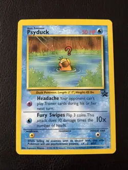 Pokemon TCG Black Star Promo Psyduck Card 20/53 NM+ Vintage WOTC - Image 1