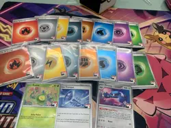 Pokemon 151 Energy Bundle Prize Pack Energy Cosmos Holo Play Stamp - Image 1