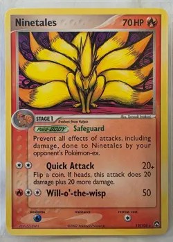 2007 Pokemon EX Power Keepers Ninetales #19/108 - Image 1