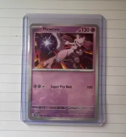 Pokemon Mewtwo 059/142 Sv07: Stellar Crown Uncommon Regular 130HP 100 TCG Card - Image 1