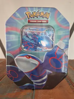 Pokemon Azure Legends Kyogre ex Tin - FACTORY SEALED - Image 1