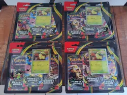 Pokemon Perfect Order 3 Pack Blister - Lot of 4 - SEALED - Image 1