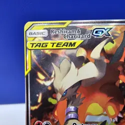 2019 Pokemon Sun & Moon BSP Figure Collection #SM201 Reshiram & Charizard GX - Image 2