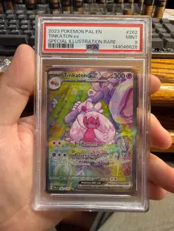 2023 POKEMON PAL EN-PALDEA EVOLVED SPECIAL ILLUSTRATION RARE TINKATON EX M PSA 9 - Image 1