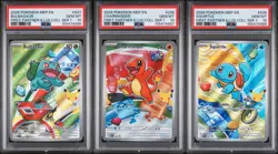 2026 POKEMON FIRST PARTNER ILLUSTRATION COLLECTION SERIES PSA 10 SEQUENTIAL SET - Image 1