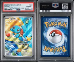 2026 POKEMON FIRST PARTNER ILLUSTRATION COLLECTION SERIES PSA 10 SEQUENTIAL SET - Image 3